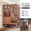 Gabinete para Zapatos Puerta Principal del Hogar con Taburete para Cambiar Zapatos Gabinete de Entrada Integrado Pantalla para Sala de Estar con Colgador Gabinete Divisor para Sofá