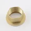Accesorios para Grifo Fregadero de Cocina Lavabo Grifo de Agua Caliente y Fría Sujetadores de Grifo Cobre Acero Inoxidable Tuerca Antiaflojamiento Tapa de Fijación