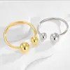 2025 Corea del Sur Nueva Moda Simple Pulsera Esférica Brillante para Mujer Todo Combina Pulsera Metálica de Alta Gama Amazon