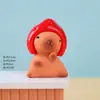 Figuras de Resina de Capibara Frutal Creativas y Adorables Serie Decoración de Coche DIY Caja Ciega Bolsa Ciega Muñecas Lindas