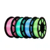 Filamento para impresión 3D PETG Rainbow Regular Series Material puro Suave como la seda Obturador de boquilla 1,75 mm Compatible con Creality Ender 3