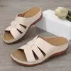2026 Zapatos Nuevos de Talla Grande para Mujer para Comercio Transfronterizo, Pantuflas de Tacón de Cuña Estilo Europeo y Americano para Mujer, Sandalias Mecedoras para Sitio Independiente de Amazon