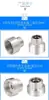 Conector Rosqueado de Aço Inoxidável de 4 Pontos, Adaptador Direto com Rosca Interna e Externa, Conector de Tubo de Extensão Espessado de 6 Pontos para 4 Pontos, Conexões para Tubos de Água