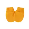 Guantes Anti-rayaduras para Bebé de Primavera, Otoño e Invierno Guantes para Bebé Gruesos Cálidos de Color Sólido para Recién Nacidos 0-1 Año