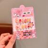 Pegatinas de uñas autoadhesivas impermeables con dibujos animados para niños, pegatinas para uñas de bebé, pegatinas lindas para uñas de niña pequeña