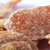 Fatias de gengibre com açúcar vermelho 500g Especialidade de Shandong fatias de gengibre fatias de gengibre velho imersas em água fatias de gengibre com açúcar cristalizado seco lazer 250g