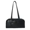 Bolsa Tote Bowling Simples Retrô Feminina 2026 Nova Tendência Estilo Coreano Nicho Bolsa de Ombro Grande Capacidade Bolsa para o Dia a Dia