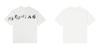 Três Etiquetas Completas, Exclusivamente para Vendas Transfronteiriças, Camiseta Masculina 100% Algodão Fio Duplo, Manga Curta, Alta Qualidade, Em Estoque