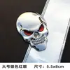 Pegatina Metálica 3D Pirata Personalizada Cabeza de Calavera Pegatina para Coche Pegatina de Decoración para el Cuerpo del Capitán Jack Pegatina Trasera Creativa