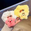 Ligas para el Cabello de Peluche de Dibujos Animados de Otoño e Invierno Sanrio, Scrunchies Elegantes, Cuerdas para el Cabello Dulces de Dibujos Animados, Accesorios para el Cabello