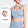 Sujetador Deportivo para Mujer, a Prueba de Impactos, Alta Intensidad, Chaleco de Yoga Acolchado, Fitness Sexy Espalda Hermosa Sujetador Anticaída