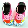 Sapatos de Praia Infantis Transfronteiriços Antiderrapantes de Sola Macia Estampados para Atividades ao Ar Livre, Vadeio e Trilha em Rios, Meias de Chão Esportivas Internas, Sapatos de Fitness