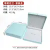 Caja de Regalo de Almacenamiento de Cuero PU Caja para Anillos Joyería Collar Pulsera Pulsera Colgante Joyería Joyería de Mano Empaque Exterior