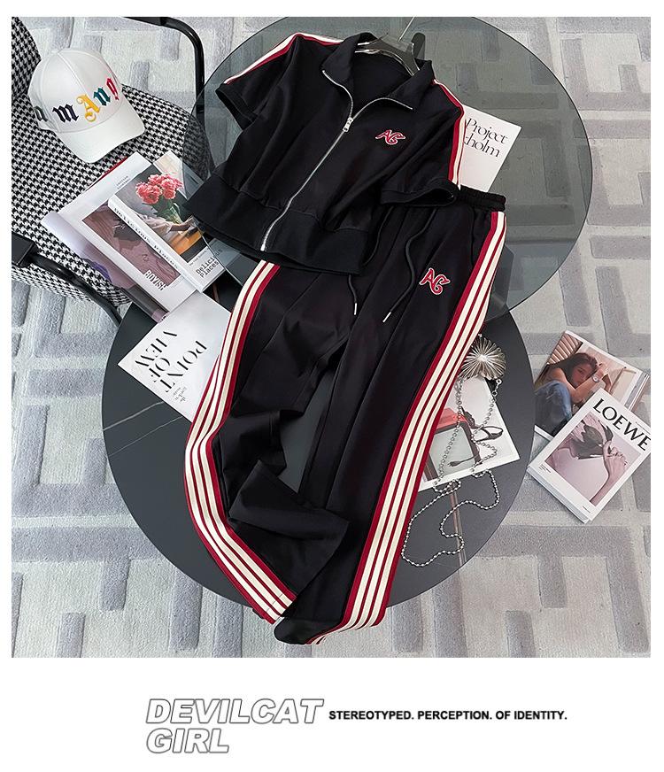 跨境淘货源分销2023春夏秋季新款街头潮流减龄小个子爆款欧货网红款运动套装休闲运动气质休闲时尚流行新款春夏秋装春夏秋装女装时尚套装套装女装春夏秋季套装女套装女女士运动服女装两件套套装卫衣套装休闲套装春夏秋季套装女装时尚套装盐系休闲套装女装2023百搭设计感小众洋气欧货阿里国际站跨境采购Cross-border, online shopping source, distribution, 2023 spring summer autumn, new, street trends, age reduction, small, explosive, European goods, network red, sportswear, leisure sports, temperament leisure, fashion popular, new spring summer autumn clothing, spring summer autumn women's clothing, fashion suit, suit women's clothing, women's sportswear, women's two-piece, hoodie suit, suit leisure, Fashion suit, salt department, leisure suit, women's 2023, everything, design sense, niche, foreign style, Ali International Station, cross-border procurement