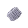 Set de Tres Piezas para Lavado Facial y a Prueba de Humedad, Diadema de Mariposa de Terciopelo Coral, Pulsera Absorbente, Diadema para Lavado y Deportes para Mujer
