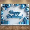 Amazon Fondo de Cumpleaños Temático de Esponja Amarilla de Dibujos Animados Banner Feliz Cumpleaños para Niña Suministros de Decoración de Cumpleaños