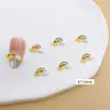 Decoraciones de Arte para Uñas de Resina Dibujos Animados Botella de Vino Decoraciones para Uñas Aretes Funda de Teléfono Accesorios para Uñas Portátiles Estilo Ins
