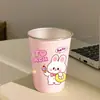 Taza para Enjuague Bucal de Acero Inoxidable 304 Engrosada Anticaída Serie de Dibujos Animados Taza para Lavar Taza de Cepillo de Dientes para Pareja Niños Taza de Agua Linda