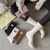 Calcetines mujer desodorantes absorbentes de sudor invierno con felpa ins modernos combinan con todo letra deportivos engrosados de buena apariencia calcetines de pareja