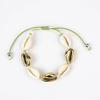 Pulseira de concha direta da fábrica, pulseira de moda transfronteiriça europeia e americana, comércio exterior, popular, boêmia, tecida à mão