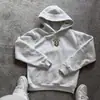 2025 Moda Trendy Europea y Americana Otoño/Invierno Sudadera con Capucha Bordada de Manga Larga para Hombre Casual