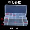 Caja de Accesorios de Pesca Doble Capa Caja para Cebo Lub Plegable Gran Capacidad Herramienta de Almacenamiento Lub Equipo de Pesca Lub Portátil