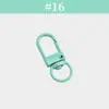 Hebilla de Puerta Giratoria Pintada de Colores Colgante de Joyería DIY Llavero de Metal para Equipaje Accesorio para Muñeca Venta al por Mayor
