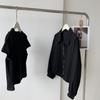 Guapa Distintiva Solapa Cremallera Chaqueta de Mujer Holgada Casual Sencilla Combina con Todo Primavera Estilo Americano Estilo Herramienta Chaqueta de Moda