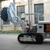 Cargador de Rocas de Descarga Lateral, Equipo para Retirar Escombros de Túneles, Cuchara Ancha para Descarga Rápida