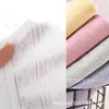 Tecido de malha Jacquard escovado com listras irregulares de nervura 1*1 de algodão 4*2, listras largas e estreitas, listras de cor cinza de cânhamo TR
