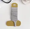 Meias de tricô cinza para bater o pé, estilo fino de verão para mulheres, meias de cano longo de verão miu amarradas na panturrilha com meias para chinelos, aquecedores de perna