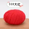Fio de Algodão Real para Acessórios de Bonecas DIY Feitos à Mão, Materiais de Artesanato, Tricô de Suéteres de Bebê, Fio para Crochê
