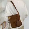 Ruien 2026 Otoño Nuevo Bolso Cubo Casual Simple, Bolso de Hombro Único y de Moda para el Trabajo