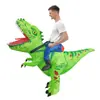 Atividades Parentais e Filiais da Amazon Transfronteiriças Dinossauro Inflável Fantasia Engraçada Tiranossauro Rex Inflável Fantasia de Boneco Fantasia de Performance Festival