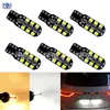 Luz LED de Decodificação para Carro T10 2835 24 LEDs W5W Luz Indicadora de Largura/Luz de Placa/Luz de Leitura/Luz do Painel
