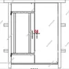Stock suficiente puerta de aire de madera garantía de calidad Puerta de aire de madera Pinus sylvestris 1.5*1.2 puerta de aire de madera de alerce