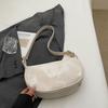 Bolsa Pequena Estilo Ocidental de Alto Valor Bolsa Simples Feminina 2024 Inverno Nova Moda Tendência Bolsa de Ombro Transversal Bolsa Dumpling