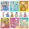 [Autoadhesivo Grande] 18 Piezas de Pegatinas de Vestir Hermana del Café Shan Hai Jing Nuevos Juguetes Educativos para Niños Pegatinas Creativas
