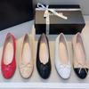 Zapatos de Ballet Planos Redondos Fragantes con Lazo para Mujer 2024 Nuevos Zapatos de Paso Único con Suela Suave y Boca Baja Combinación de Colores