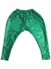 Traje de Rendimiento Traje de Escenario Pantalones Harem Elásticos con Lentejuelas Pantalones Lentejuelas Holgados Mismo Estilo para Niños y Niñas Pantalones de Rendimiento