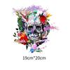 Estilo Punk Estampado de Calavera Transferencia de Calor DIY Ropa Camiseta Patrón Decorativo Exportación Venta Caliente Aliexpress Suministro