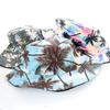 Moda Transfronteriza Todo Combinable Sombrero de Pescador para Hombre y Mujer Estampado Árbol de Coco Sombrero de Cubeta Reversible Sombrero para el Sol Informal para Viajes al Aire Libre