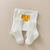 Meia-calça de bebê outono e inverno algodão espesso bebê de fralda legging de bebê forrado com fleece macacão de inverno para meninas