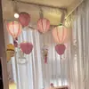 [Morango Rosa] Enfeites Pendentes de Decoração de Quarto de Lanterna para Meninas, Adequados para Ambiente de Sala de Estar e Quarto, Decorações de Ano Novo