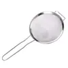 Escumador de Aço Inoxidável Separador de Óleo de Cozinha Peneira Filtro de Ninho de Pássaro Peneira de Leite de Soja Filtro de Óleo Peneira de Farinha para Assar Escumador para Fritura