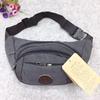 Lazer esportes ao ar livre lona cintura bolsa multifuncional armazenamento ombro peito bolsa fitness ao ar livre anti-roubo retro coleção bolsa