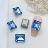 K9 Pontiagudo na Base Formato Irregular Nail Art Cubo de Gelo Grande Doce de Rocha Retangular Ângulo Reto Acessórios de Cristal Joias Cristal Nail Art Strass