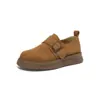 ZHR ofrece zapatos tipo Birkenstock de suela gruesa todo incluido para mujer, nuevo estilo vintage otoño 2026 mocasines casuales versátiles sin cordones