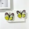 Artesanía de Seda de Mariposa Simulada Decoración de Interiores Accesorios para Fotografía Flores Falsas Decoración de Bodas Flores de Mariposa Creativas Venta al por Mayor