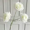 3 Flores de Peonía Artificiales para Decoración de Bodas, Arreglos Florales, Decoraciones de Pasillo y Arreglos de Flores de Bienvenida